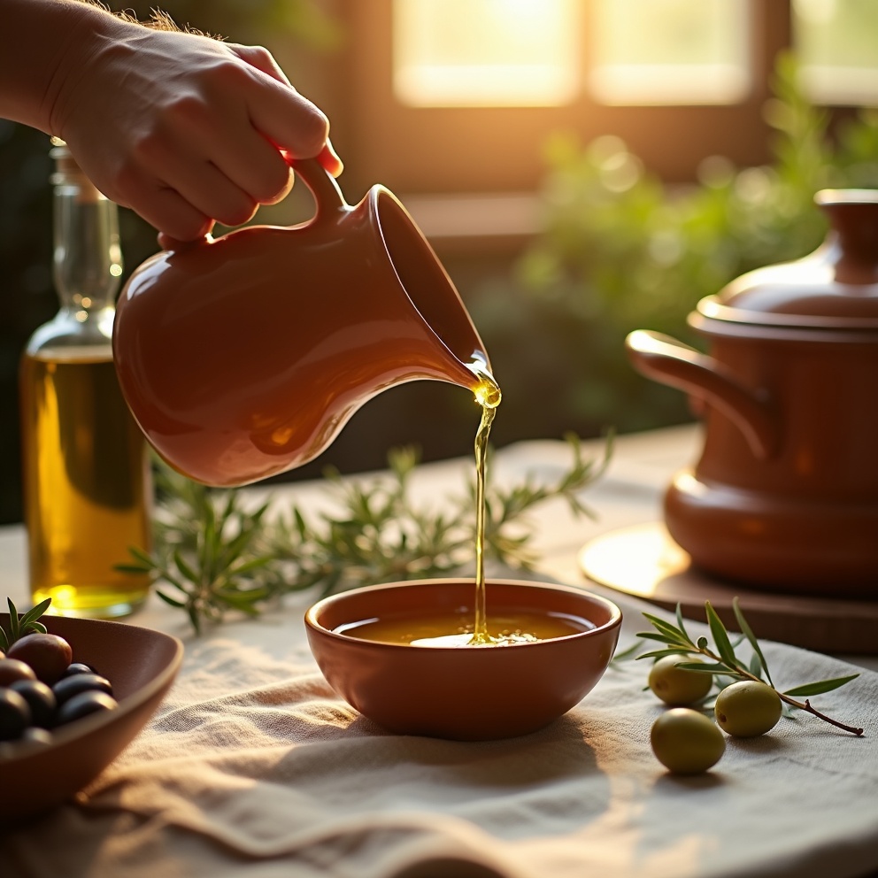 Détail gourmand de Huile d'olive de Provence AOP