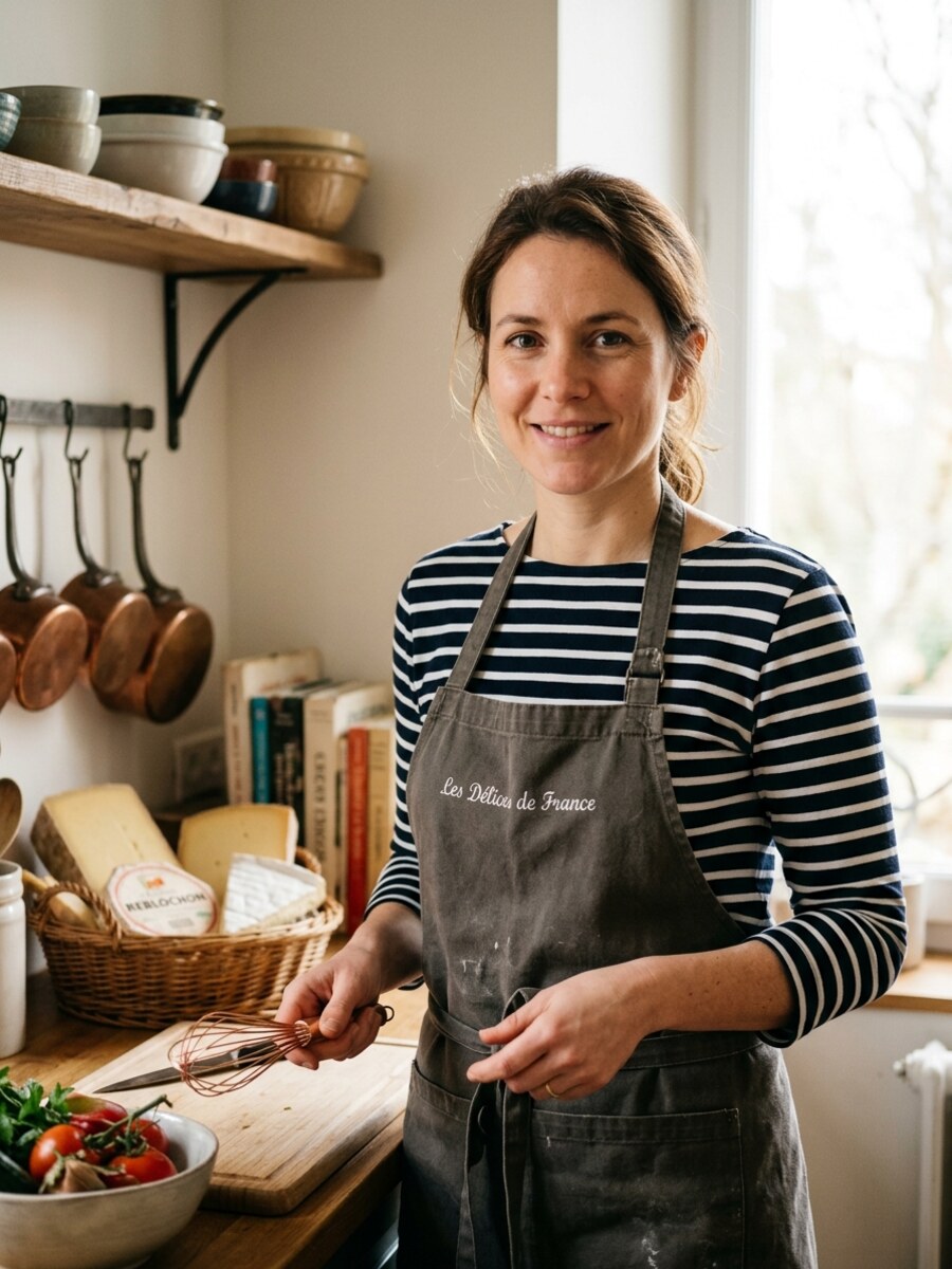 Portrait de Juliette Martin, cheffe des Délices de France