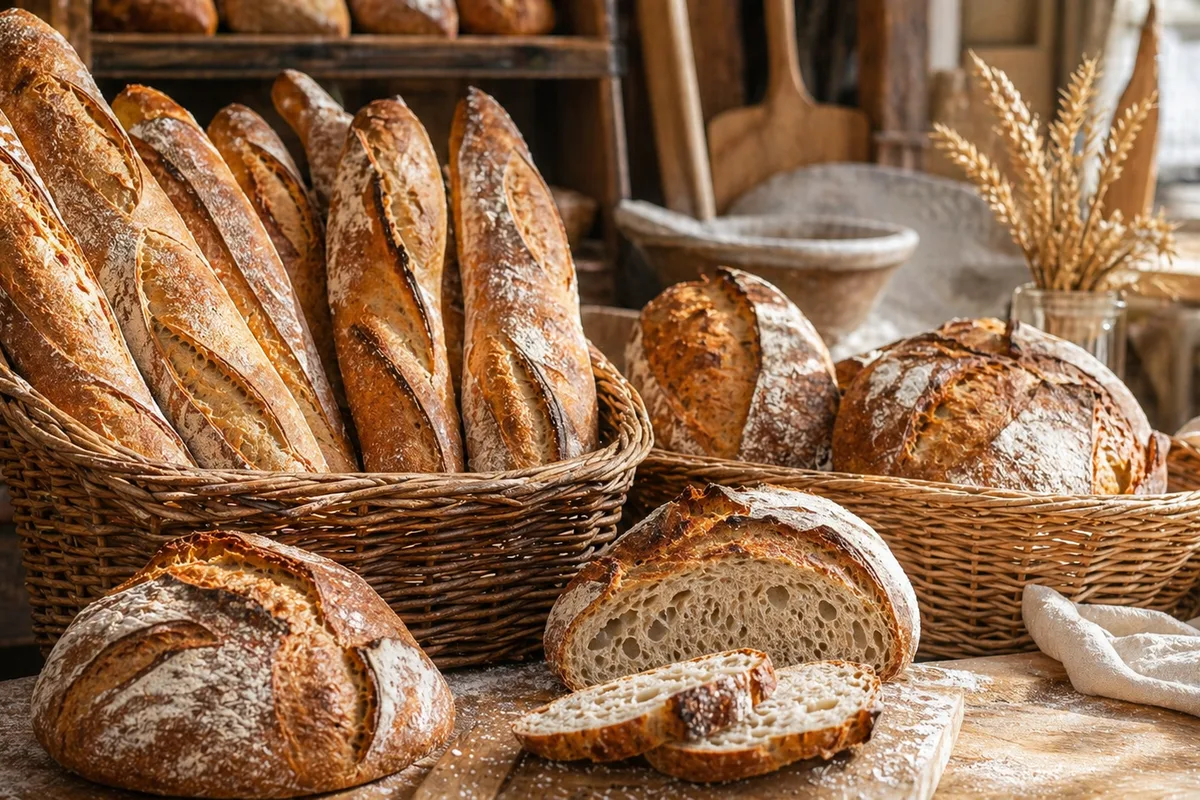 Préparation de Trouver un bon boulanger avec produits français